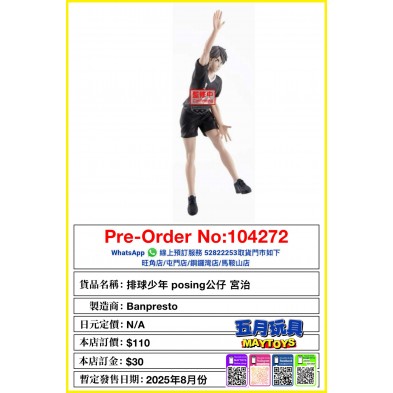 排球少年！！ posing 宮治